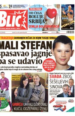 Blic - broj 6587, 17. jun 2015.