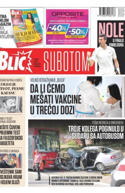 Blic - broj 8751, 10. jul 2021.