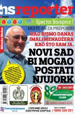 Novosadski reporter - broj 81, 3. maj 2013.