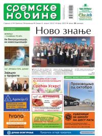 Sremske Novine - broj 2823, 8. apr 2015.