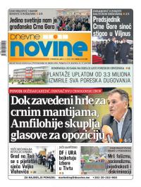 Dnevne novine - broj 2625, 9. mar 2020.