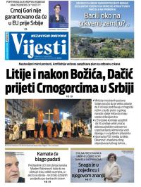 Vijesti - broj 7813, 6. jan 2020.