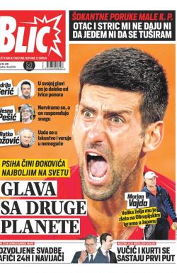 Blic - broj 8726, 15. jun 2021.