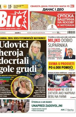 Blic - broj 6726, 3. nov 2015.