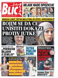 Blic - broj 8181, 26. nov 2019.