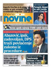 Dnevne novine - broj 2985, 11. maj 2021.