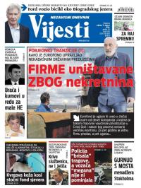 Vijesti - broj 6594, 3. avg 2016.