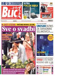 Blic - broj 6253, 11. jul 2014.