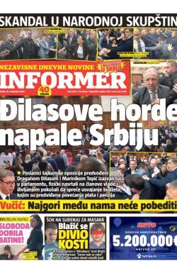 Informer - broj 3840, 26. nov 2024.