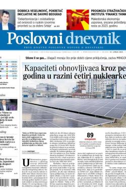 Poslovni Dnevnik - broj 4859, 14. jun 2023.