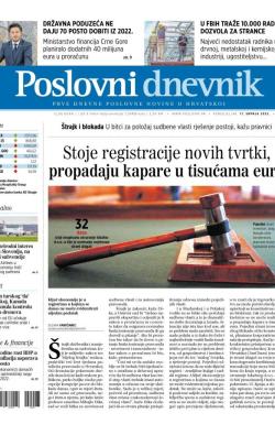 Poslovni Dnevnik - broj 4881, 17. jul 2023.