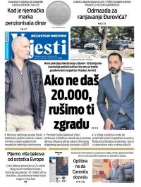 Vijesti - broj 7750, 2. nov 2019.