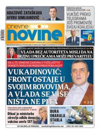 Dnevne novine - broj 2913, 15. feb 2021.