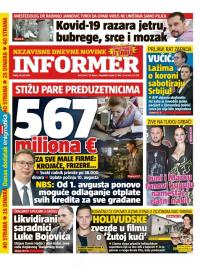 Informer - broj 2509, 24. jul 2020.