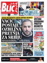 Blic - broj 8166, 11. nov 2019.