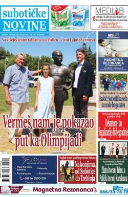 Nove Subotičke novine - broj 228, 30. jul 2021.