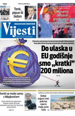 Vijesti - broj 7688, 2. sep 2019.