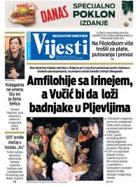 Vijesti - broj 7811, 4. jan 2020.