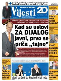 Vijesti - broj 7017, 3. okt 2017.