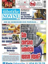 Nove Subotičke novine - broj 59, 23. feb 2018.