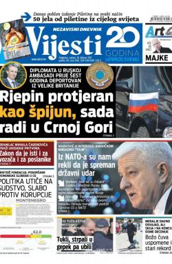 Vijesti - broj 6792, 18. feb 2017.