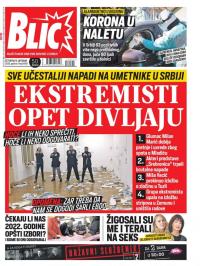 Blic - broj 8490, 15. okt 2020.