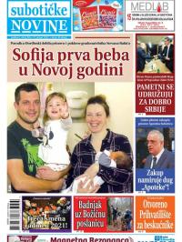 Nove Subotičke novine - broj 200, 15. jan 2021.