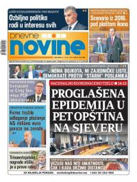 Dnevne novine - broj 2727, 8. jul 2020.