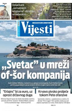 Vijesti - broj 8163, 27. dec 2020.