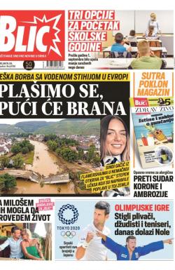 Blic - broj 8760, 19. jul 2021.