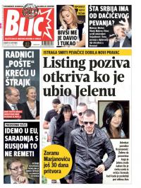 Blic - broj 7424, 14. okt 2017.