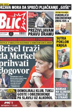 Blic - broj 7776, 8. okt 2018.