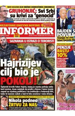 Informer - broj 3732, 22. jul 2024.