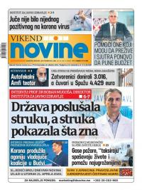 Dnevne novine - broj 2660, 18. apr 2020.