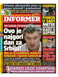 Informer - broj 2417, 1. apr 2020.