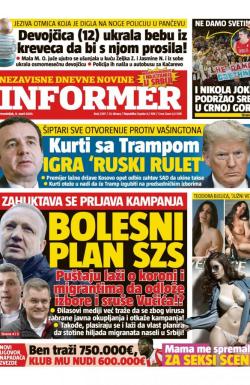 Informer - broj 2397, 9. mar 2020.