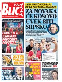 Blic - broj 8226, 14. jan 2020.