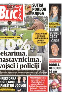 Blic - broj 7416, 6. okt 2017.