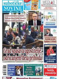 Nove Subotičke novine - broj 213, 16. apr 2021.