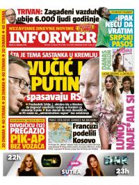 Informer - broj 1955, 25. sep 2018.