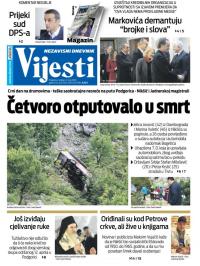 Vijesti - broj 7954, 31. maj 2020.