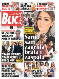 Blic - broj 7745, 7. sep 2018.