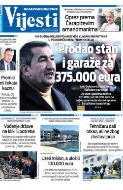 Vijesti - broj 9416, 12. jul 2024.