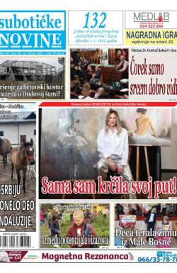 Nove Subotičke novine - broj 410, 21. feb 2025.