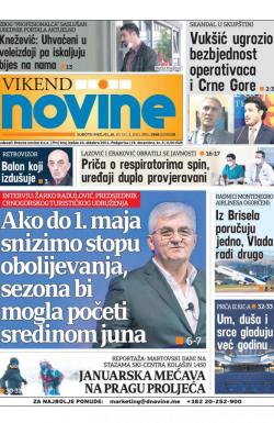 Dnevne novine - broj 2942, 20. mar 2021.