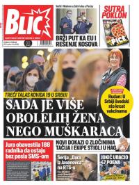 Blic - broj 8596, 2. feb 2021.