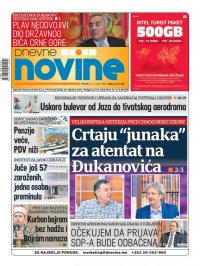 Dnevne novine - broj 2746, 31. jul 2020.