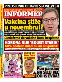 Informer - broj 2515, 31. jul 2020.