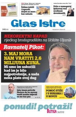 Glas Istre - broj 200, 22. jul 2020.