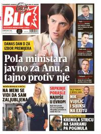 Blic - broj 7307, 19. jun 2017.